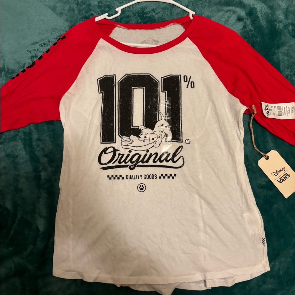 NWT Vans 101 Dalmatians top - Size Medium